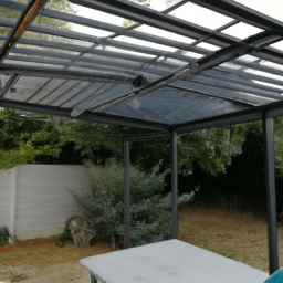 Aménagement de pergola avec fermeture loggia en PVC Valbonne